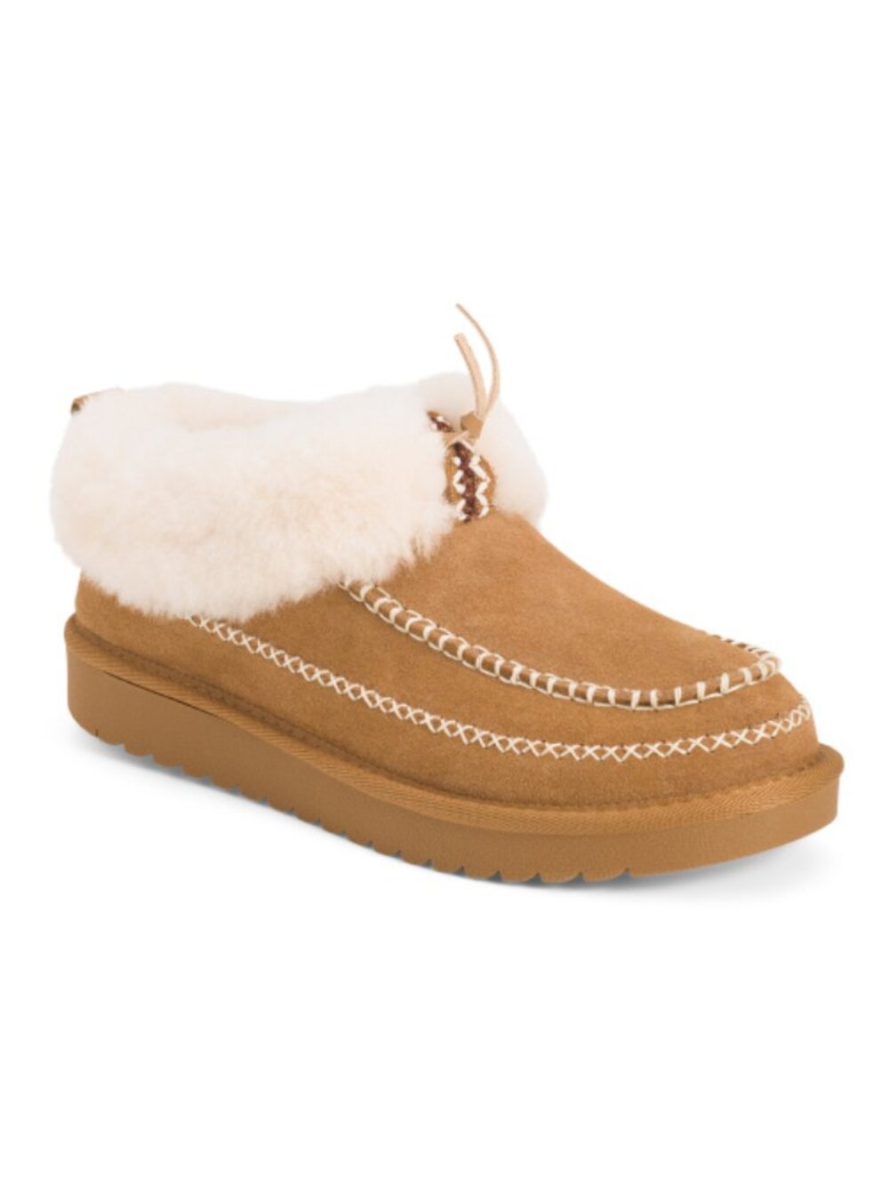 GREYSTONE Suede Salma Cozy Booties